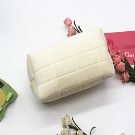 Kosmetisk oppbevaringsveske Pelssminke Organizer HVIT