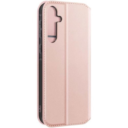 AVIZAR Fodral till Samsung Galaxy A55 5G - Rosa - Flip-korthållare och videostöd