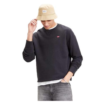 Levi's, Sudadera Levi ́S New Original Crew Zwart, Heren, Maat:XL