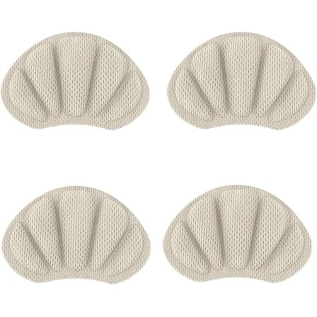 Hælreparation, 2 par hælbeskyttere, selvklæbende reparationslapper til skohuller i hælen, mikrofiberhæl