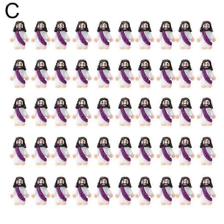 50 stk Mini Jesus Figurer Påske Jesus Elsker Deg Jesus Leker små Jesus Figurer[D]