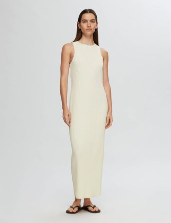 Selected Slftenna Silla Sl Twist Ankle Dress - White - M