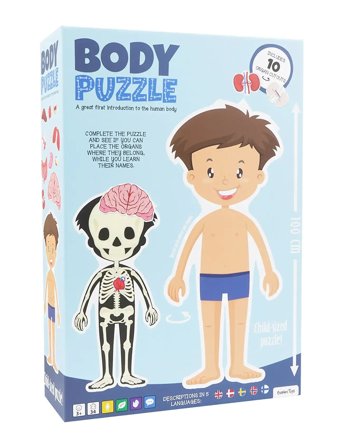 Body Puzzle - Boy Patterned Barbo Toys