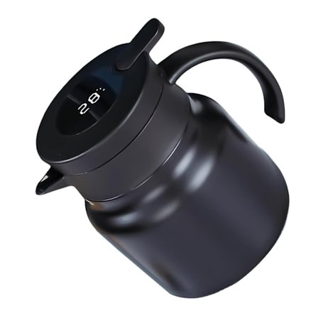 Termokande 1L, kaffekande lavet af dobbeltvægget rustfrit stål