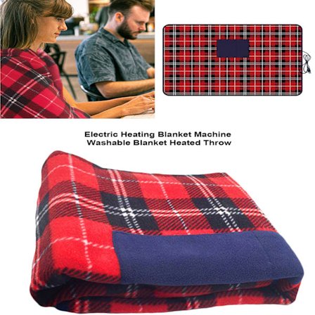 Elektrisk varmetæppe Maskinvaskbart varmt varmetæppe