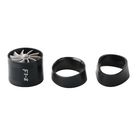 Single Propeller Bil Turbo- Insugsturbin Gas-Fuel Saver Fläktturbin 6,5x5cm Luftintag Turbonator Accelerationssystem