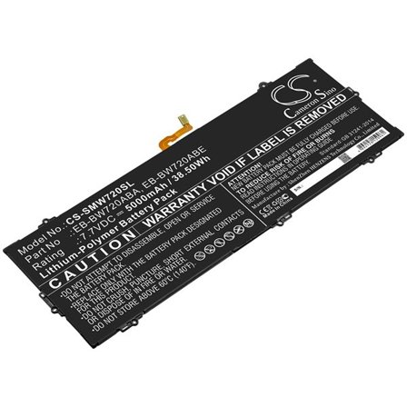 Batteri til nettbrett for Samsung Galaxy Book 12.0, SM-W720, SM-W728 og andre.