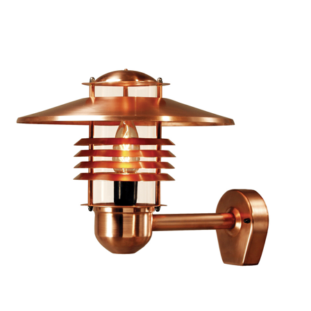 Westal Arnäs Veggarmatur 325 x 360 mm, E27 Rå kobber, Belysning