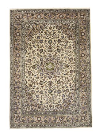 Oriental Keshan Rug 247X345 Brown/Orange Wool, Persia