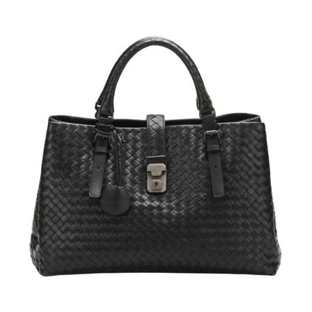 Bottega Veneta Vintage, Handbags Zwart, Dames, Maat:ONE Size