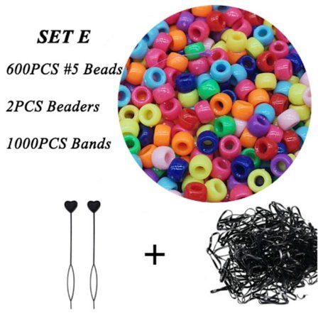 Quick Beader Hårpärlor Set SET E SET E