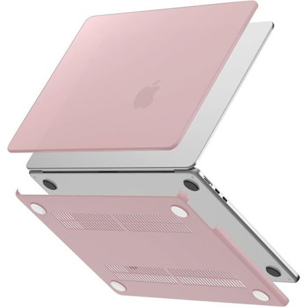 Hårdskal - Kompatibel med MacBook Air - Rosa - Hållbart skydd - Precisionsskärning - Komfortabel design