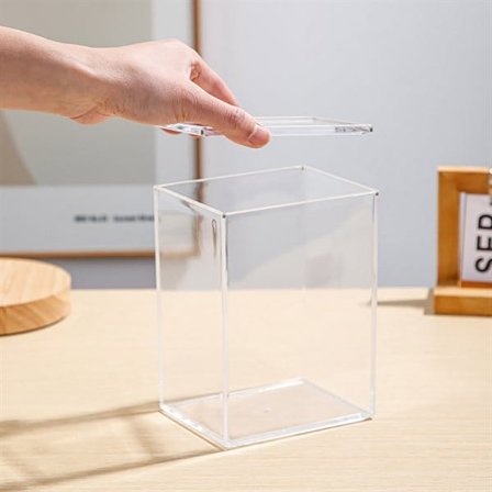 Displaykasse i klar plast 12,6x10x17,2m