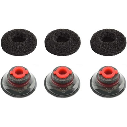 3-pack Ultra Comfort Earbuds Earbuds Ersättning Hörlurar Öronproppar för Plantronics Voyager 5200 Series Bluetooth Headset (Medium M)