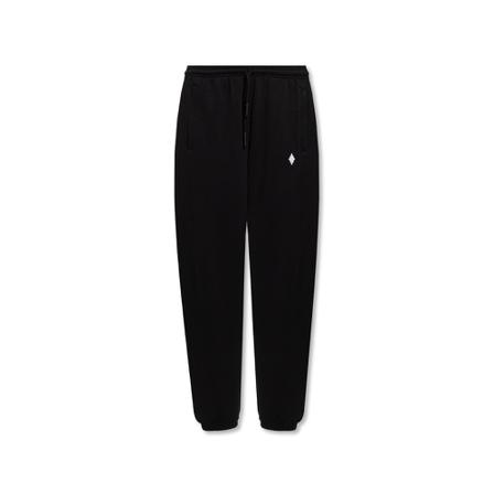 Marcelo Burlon Sweatpants with logo Sort, Herre