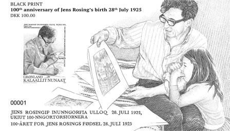 Grønland - Jens Rosing - Sorttryk