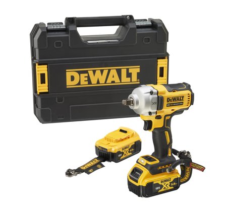 Dewalt DCF891P2LRT-XJ Muttertrekker med batteri, uten lader, Maskiner