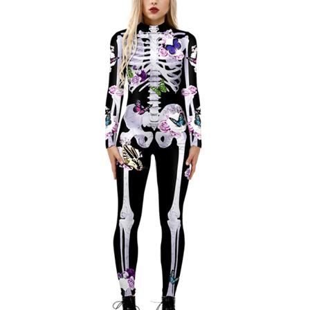 Damtights Byxor Med Rund Hals