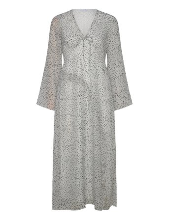 Bubbleroom | V-Neck Frill Dress | 36