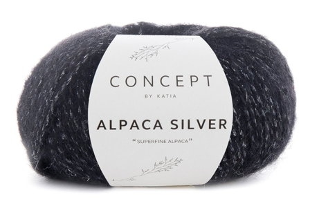 Katia Alpaca-Silver Sort-Silver 263, 25g