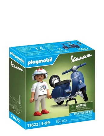 PLAYMOBIL 1969 Vespa 150 Sprint Veloce, Blue - Multi/patterned - ONE SIZE