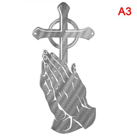 Jesus Cross Peace Bön Hand Väggdekor Vardagsrum Sovrum St