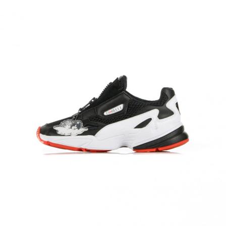 Adidas, Falcon ZIP Low Shoe Zwart, Dames, Maat:36 EU