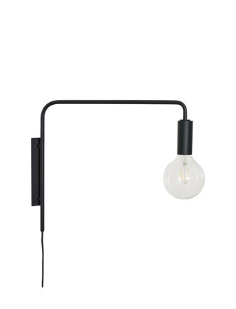 Hübsch Serendipity Wall Light - Black - 47X6X42CM