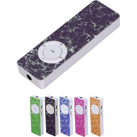 Svart MP3-spelare, skolpresent till barn Högkvalitativ bärbar MP3-spelare med förlustfritt ljud, kompatibel med minneskort upp till 64 GB, lämplig för