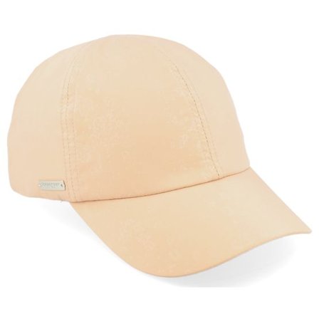 Seeberger - Beige unconstructed Keps - Water Repellent Baseball Camel Dad Cap @ Hatstore