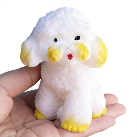 Mini käsintehdyt Squishys-koiranlelu söpöt Fidgets-lelut stressipallot aikuisille aistilliset stressilelut