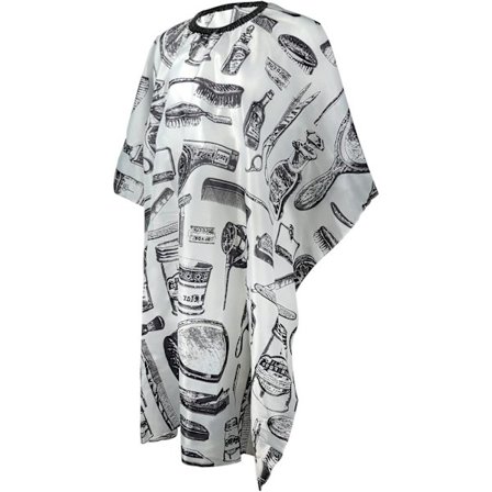 Frisørkjole Barber Cape, Klippekapper, Full Length Vanntett Frisør Frisør Cape for Hårstyling, Klipp og Farger