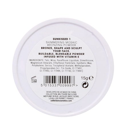 COLLECTION Collection Bronze Glow Matte Powder Terracotta Sunkissed, Makeup, Ansigt, Bronzer