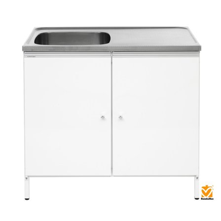 Contura 8032432 Tvättbänk med hål för blandare Vänster, Tvättstuga