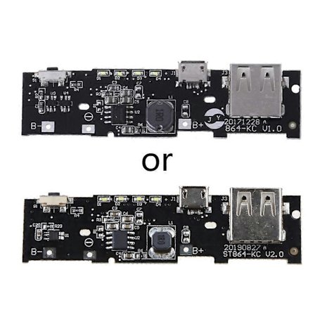 5V 2.1A Power Bank -laturimoduuli PCB DIY litiumakku levy