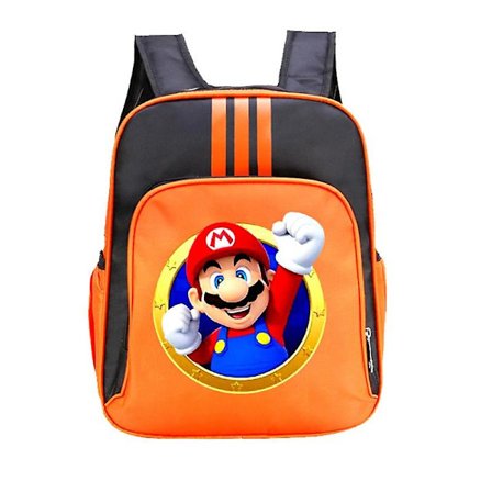 Super Mario barns skolväska, tecknad spelkaraktär
