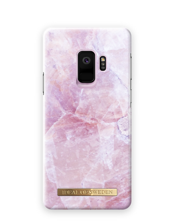 Female deksel, Galaxy S9 Pilion Pink Marble, iDeal of Sweden