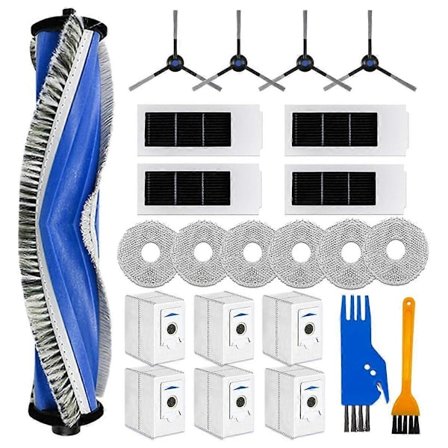 Til T30s / T30s Combo Robot Støvsuger Hoved Sidebørste Hepa Filter Moppeklud Støvposer Dele