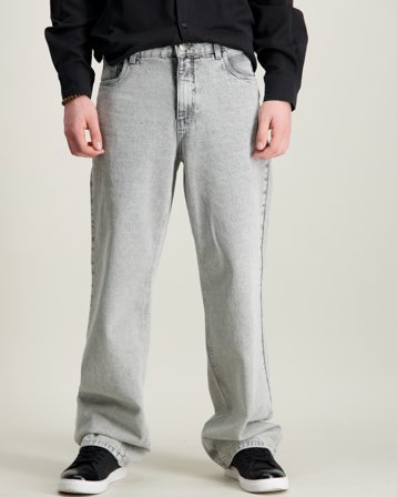 LMTD NLMBIRM DNM R LOOSE PANT Grau Jeans Jungen - Kids Brand Store