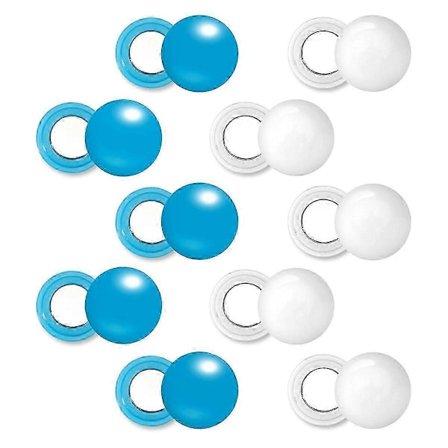 10 Par Løbe Startnummer Magneter, Magnetiske Løbe Startnummer Clips Marathon Startnummer Clips Løbe Startnummer Spænder Startnummer Fa