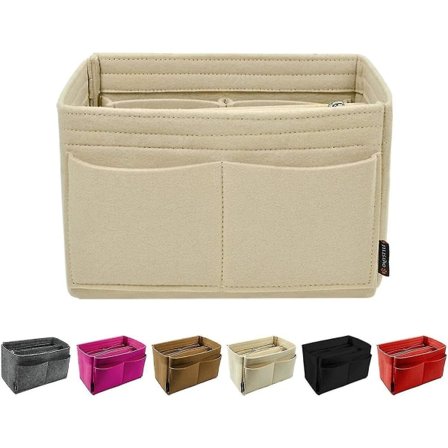 Galaxy Veskeorganizer Innsats, Veskeorganizer for veske og håndveske, Bag in Bag 34*17*18cm xl