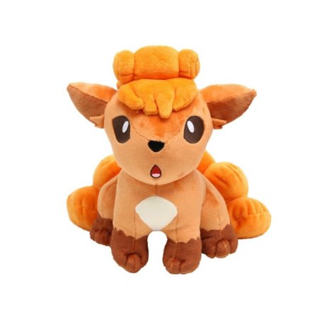 Den bedste gave til søde store Vulpix 9 tommer blød anime tegneserie plysdukke