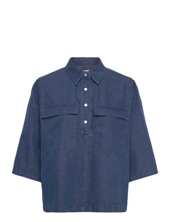Mads Nørgaard | Soft Denim Hera Shirt | 42
