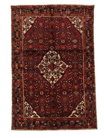 Oriental Hosseinabad Rug 152X237 (Wool, )