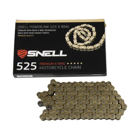 Kjede Snell Powerlink 525 X-Ring – Søk Etter Motorsykkel - Yamaha MT-07 2014-2026