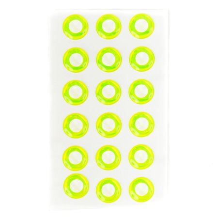 Epoxy Eyes 11mm , White Yellow