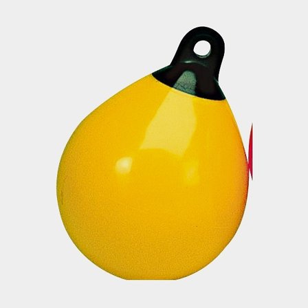 Kugel-Fender Majoni Solid Head Buoy 1, Ø35 cm, gelb - Boot