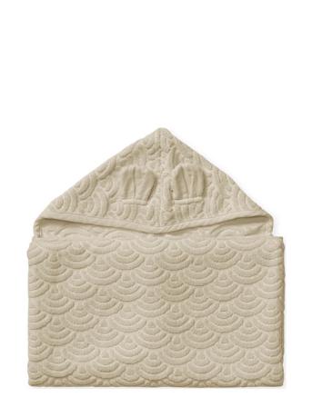 Towel, Junior, Hooded W/ Ears Home Bath Time Towels & Cloths Towels Beige Cam Cam Copenhagen