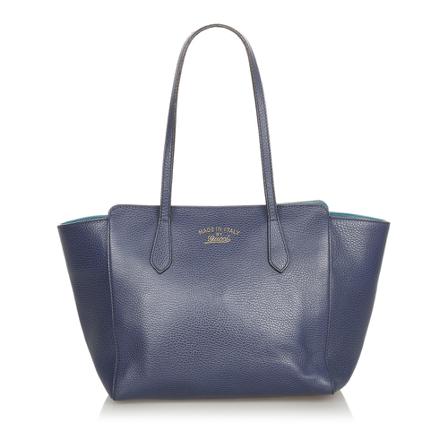 Gucci Vintage Pre-owned Tas , Blauw , Dames , Maat: ONE Size Vintage Tassen