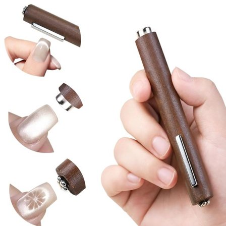 3 i 1 nagelmagnet, multifunktionell kattögonmagnetpenna, lämplig för DIY hemma, salong, studio, nagelkonstdesignverktyg